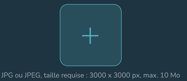 Ajout de la pochette du projet au format 3000x3000